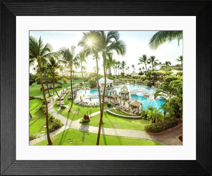 Framed Print : Fairmont Hotel Kea Lani, Wailea, Maui, Hawaii, USA Framed Print : Fairmont Hotel Kea Lani, Wailea, Maui, Hawaii, USA