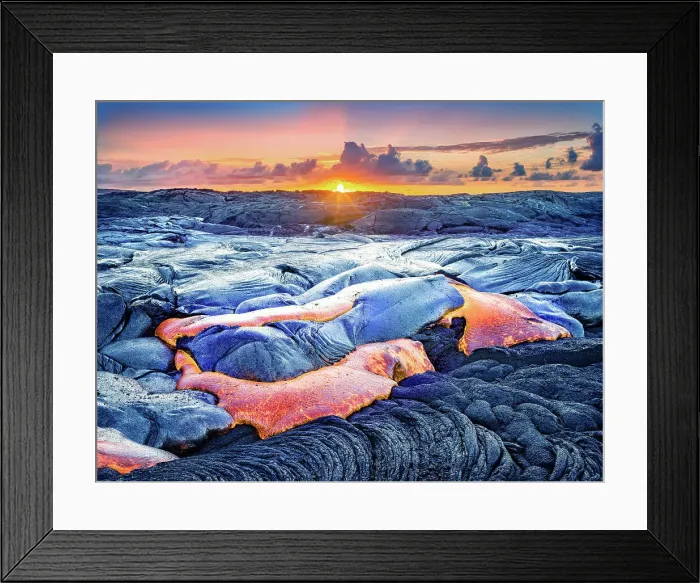 Framed Print : Lava Stream, Hawaii Volcano National Park, active Volcano Kilauea Volcano Big Island, Hawaii, USA Framed Print : Lava Stream, Hawaii Volcano National Park, active Volcano Kilauea Volcano Big Island, Hawaii, USA