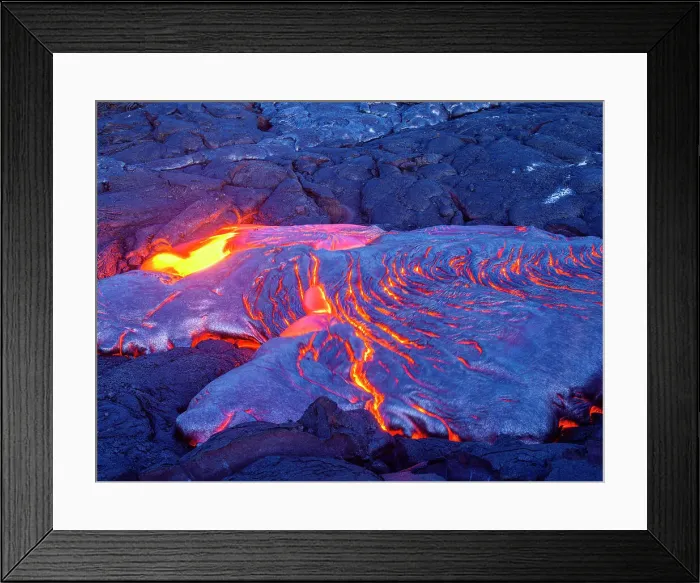 Framed Print : Lava Stream, Hawaii Volcano National Park, active Volcano Kilauea Volcano Big Island, Hawaii, USA Framed Print : Lava Stream, Hawaii Volcano National Park, active Volcano Kilauea Volcano Big Island, Hawaii, USA