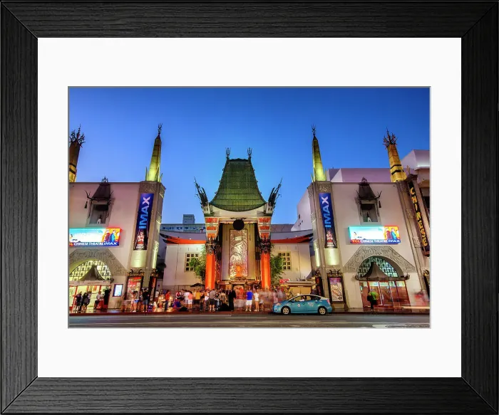 Framed Print : Chinese Theatre, Hollywood walk of Fame, Hollywood Boulevard, Hollywood, Los Angeles, California, USA Framed Print : Chinese Theatre, Hollywood walk of Fame, Hollywood Boulevard, Hollywood, Los Angeles, California, USA