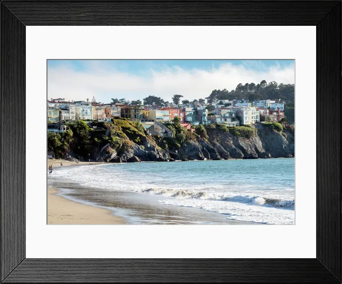 Framed Print : Baker Beach, San Francisco, California, USA Framed Print : Baker Beach, San Francisco, California, USA