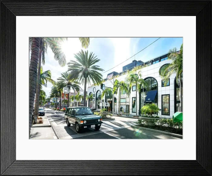 Framed Print : Rodeo Drive, Beverly Hills, City of Los Angeles, Southern California, USA Framed Print : Rodeo Drive, Beverly Hills, City of Los Angeles, Southern California, USA