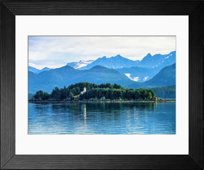 Framed Print : Sentinel Light, Ferry Juneau to Haines- Favourite Channel, Alaska, USA Framed Print : Sentinel Light, Ferry Juneau to Haines- Favourite Channel, Alaska, USA