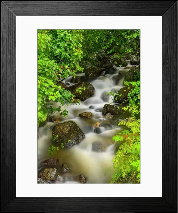 Framed Print : Waterfall, Juneau, Alaska, USA Framed Print : Waterfall, Juneau, Alaska, USA