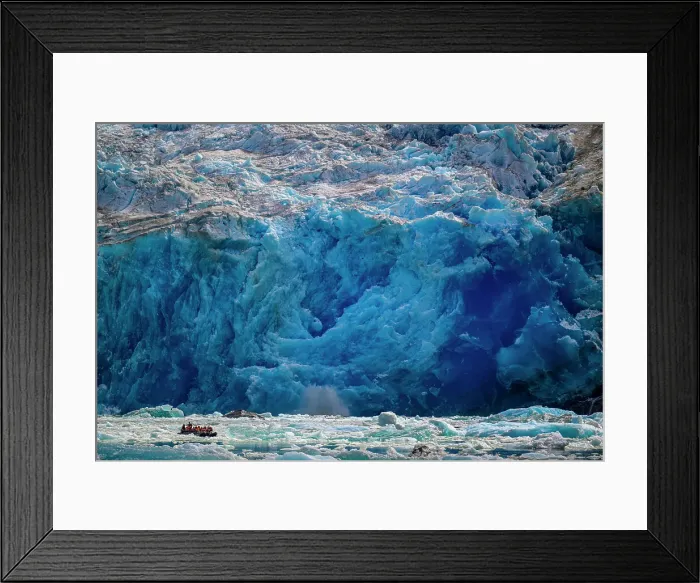 Framed Print : South Sawyer Glacier, Tracy Arm, Alaska, USA Framed Print : South Sawyer Glacier, Tracy Arm, Alaska, USA