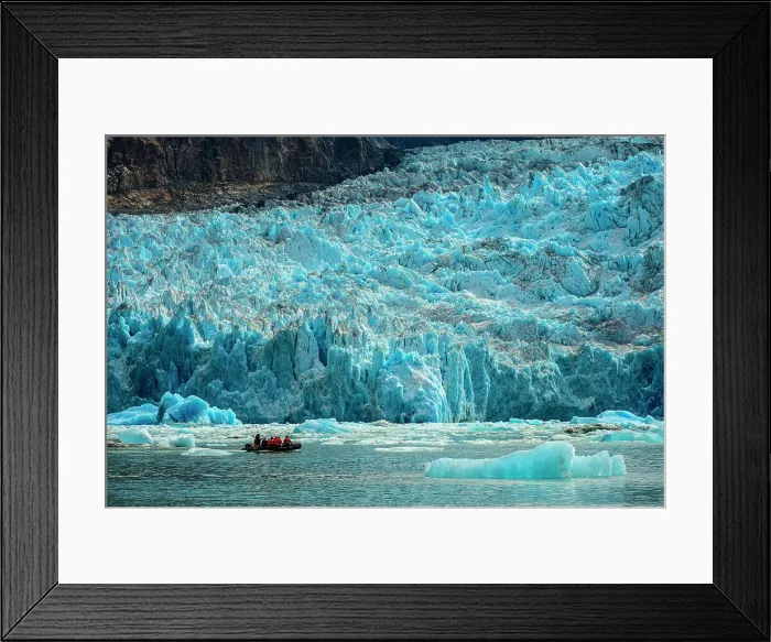 Framed Print : South Sawyer Glacier, Tracy Arm, Alaska, USA Framed Print : South Sawyer Glacier, Tracy Arm, Alaska, USA