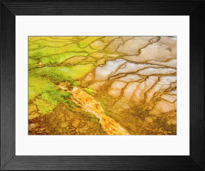 Framed Print : Grand Prismatic Spring thermal area in winter. Yellowstone National Park, Wyoming, USA Framed Print : Grand Prismatic Spring thermal area in winter. Yellowstone National Park, Wyoming, USA