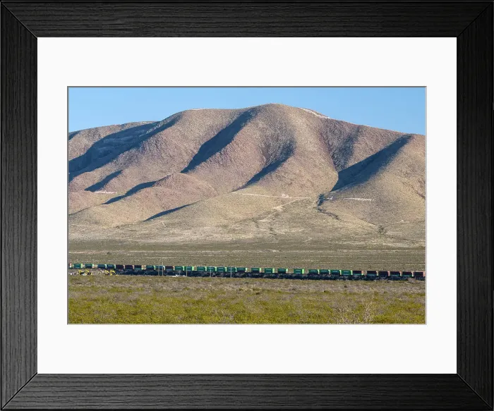 Framed Print : Mountain and Creosote desert, I 10 between Van Horn and El Paso, Texas, USA, I 10 between Van Horn and El Paso, Texas, USA Framed Print : Mountain and Creosote desert, I 10 between Van Horn and El Paso, Texas, USA, I 10 between Van Horn and El Paso, Texas, USA
