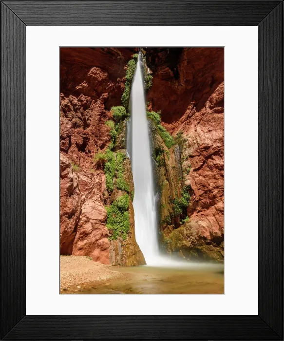 Framed Print : Deer Creek waterfall (mile 137), Grand Canyon National Park, Arizona, USA Framed Print : Deer Creek waterfall (mile 137), Grand Canyon National Park, Arizona, USA