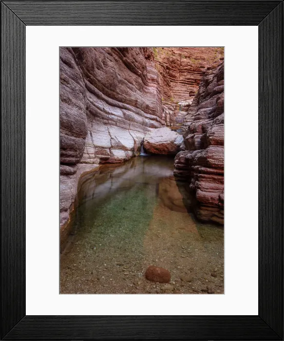 Framed Print : Stream-polished Cambrian Muav Limestone ledges in Matkatamiba Canyon, Grand Canyon National Park, Arizona, USA Framed Print : Stream-polished Cambrian Muav Limestone ledges in Matkatamiba Canyon, Grand Canyon National Park, Arizona, USA