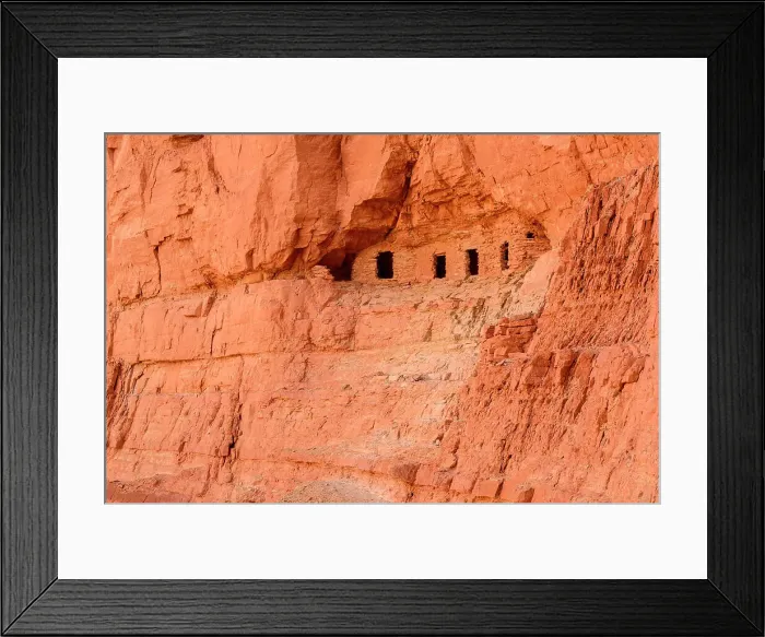 Framed Print : The Graineries at Nankoweep, Grand Canyon National Park, Arizona, USA