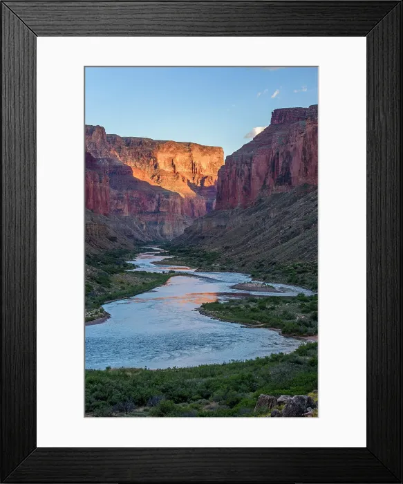 Framed Print : The Colorado River at Nankoweep near sunset, Grand Canyon National Park, Arizona, USA Framed Print : The Colorado River at Nankoweep near sunset, Grand Canyon National Park, Arizona, USA