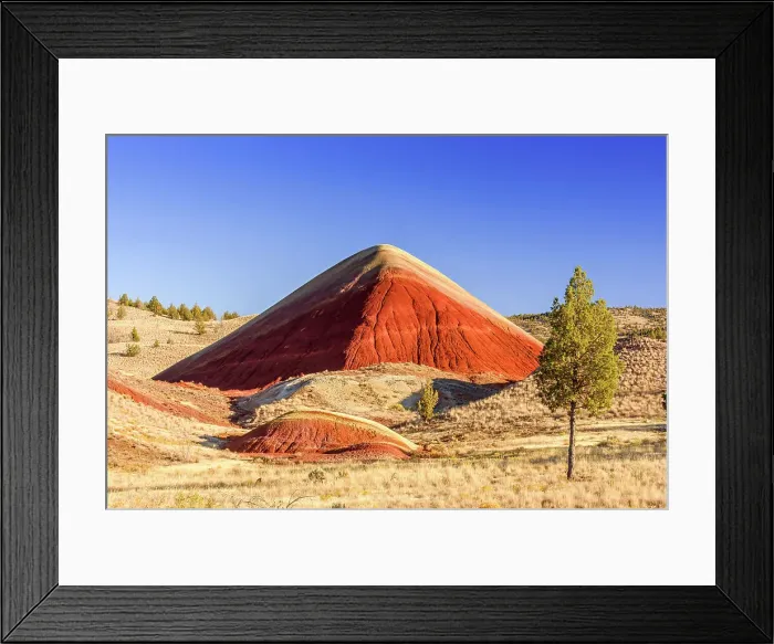 Framed Print : Eroded, exposed laterite sediments at Red Hill, John Day Fossil Beds National Monument, Painted Hills Unit, Mitchell, Oregon, USA Framed Print : Eroded, exposed laterite sediments at Red Hill, John Day Fossil Beds National Monument, Painted Hills Unit, Mitchell, Oregon, USA