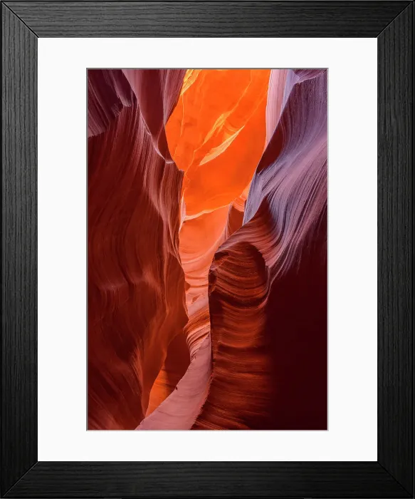 Framed Print : Eroded Navajo Sandstone in the Lower Antelope Canyon, Page, Arizona, USA Framed Print : Eroded Navajo Sandstone in the Lower Antelope Canyon, Page, Arizona, USA