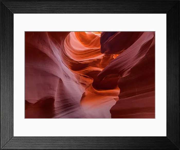 Framed Print : Eroded Navajo Sandstone in the Lower Antelope Canyon, Page, Arizona, USA Framed Print : Eroded Navajo Sandstone in the Lower Antelope Canyon, Page, Arizona, USA