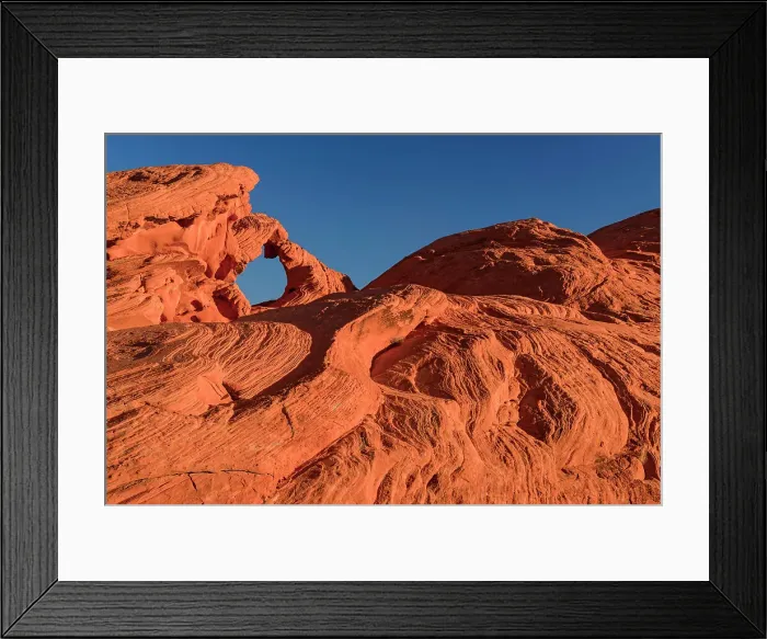 Framed Print : Arch Rock, Valley of Fire State Park, Nevada, USA Framed Print : Arch Rock, Valley of Fire State Park, Nevada, USA