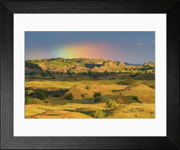 Framed Print : Badlands from Buck Hill, Theodore Roosevelt NP (South Unit), North Dakota, USA Framed Print : Badlands from Buck Hill, Theodore Roosevelt NP (South Unit), North Dakota, USA