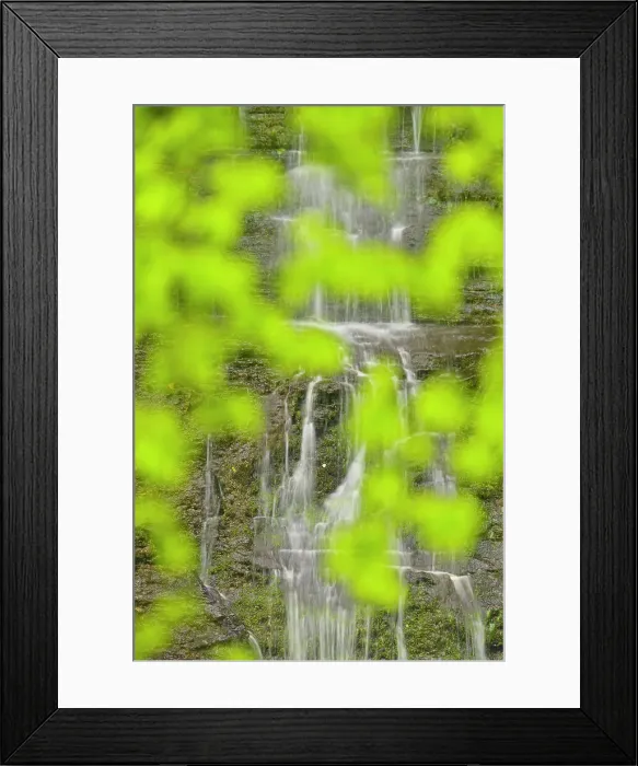 Framed Print : Twin Falls, Buffalo National River, Arkansas, USA
