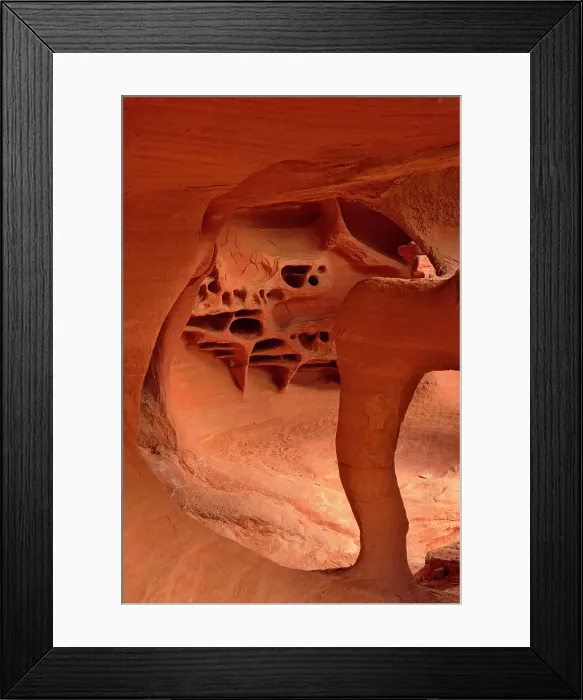 Framed Print : Weathered sandstone rock formations along the Loop Road- Windstone Arch, Valley of Fire State Park, Nevada, USA Framed Print : Weathered sandstone rock formations along the Loop Road- Windstone Arch, Valley of Fire State Park, Nevada, USA