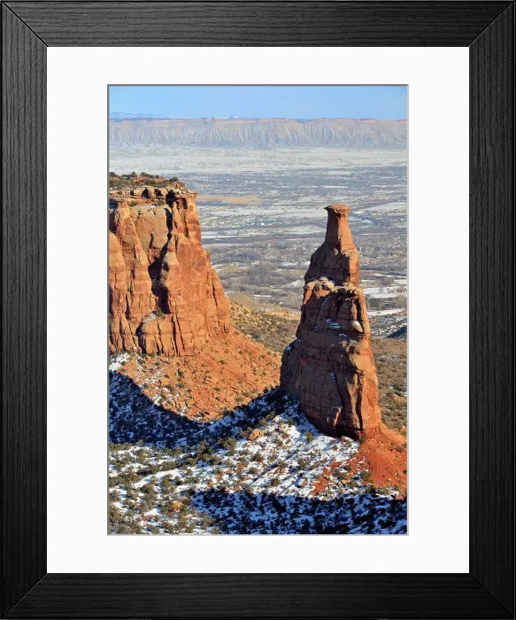 Framed Print : Weathered rocks, canyons and pinnacles from the scenic drive, Colorado National Monument, Colorado, USA Framed Print : Weathered rocks, canyons and pinnacles from the scenic drive, Colorado National Monument, Colorado, USA