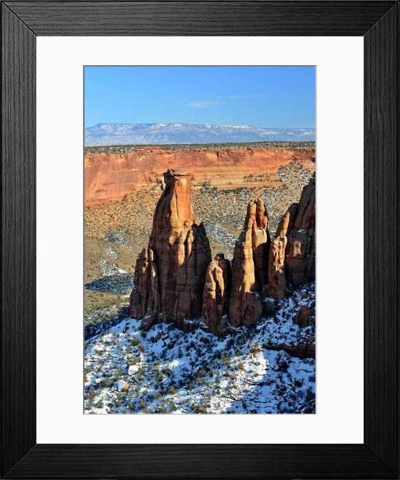 Framed Print : Weathered rocks, canyons and pinnacles from the scenic drive, Colorado National Monument, Colorado, USA Framed Print : Weathered rocks, canyons and pinnacles from the scenic drive, Colorado National Monument, Colorado, USA