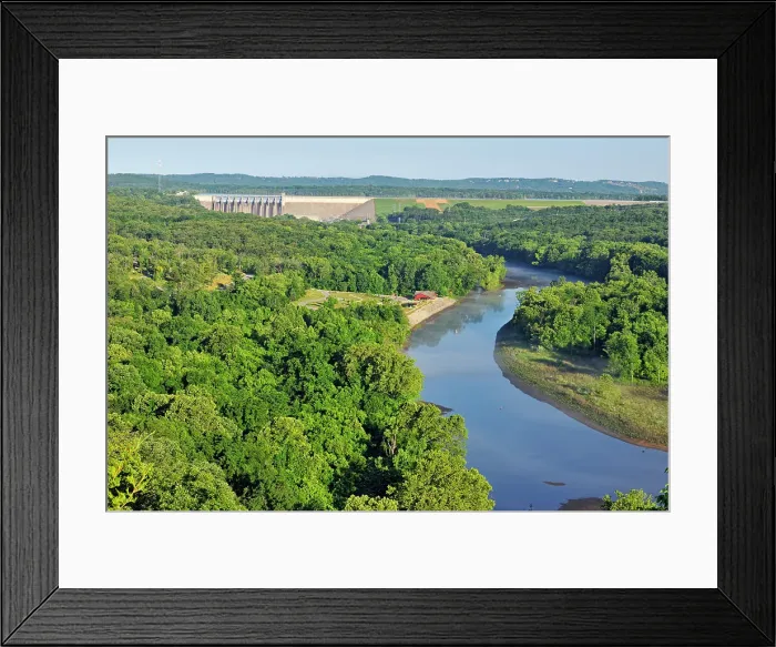 Framed Print : Table Rock Dam and the White River, Table Rock SP, Branson, Missouri, USA Framed Print : Table Rock Dam and the White River, Table Rock SP, Branson, Missouri, USA