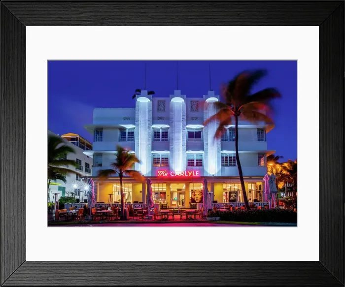 Framed Print : Ocean Drive, South Miami Beach, Miami, Florida, USA Framed Print : Ocean Drive, South Miami Beach, Miami, Florida, USA
