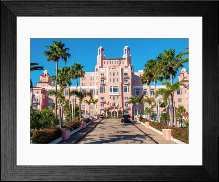 Framed Print : Don Cesar Hotel, St.Petersburg Florida, USA