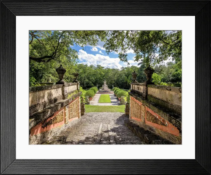 Framed Print : Vizcaya Museum and Garden, Coral Gables, Florida, USA Framed Print : Vizcaya Museum and Garden, Coral Gables, Florida, USA