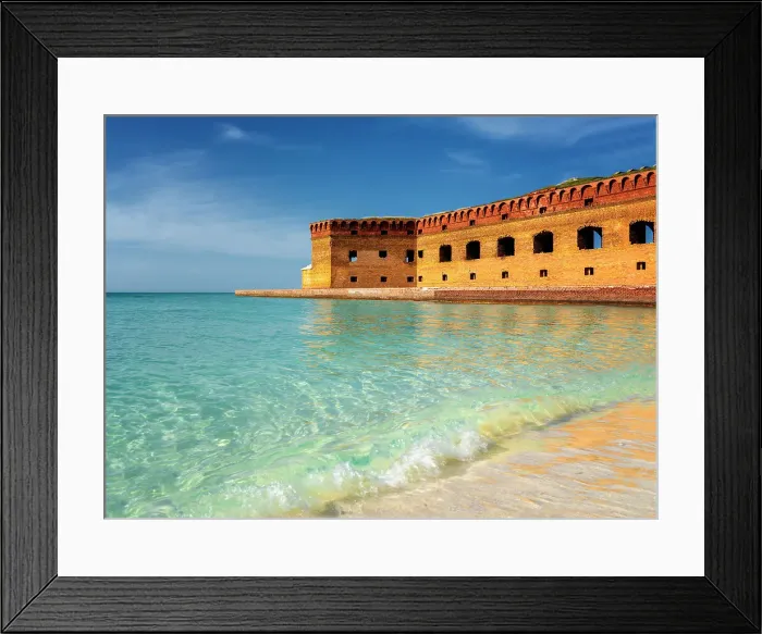 Framed Print : Fort Jefferson, Dry Tortugas National Park, Key West, Florida Keys, Florida, USA Framed Print : Fort Jefferson, Dry Tortugas National Park, Key West, Florida Keys, Florida, USA