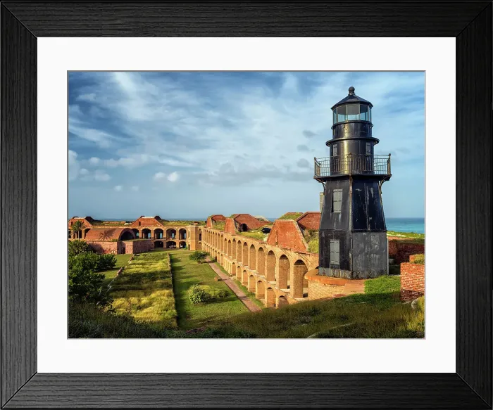 Framed Print : Lighthouse, Dry Tortugas National Park, Fort Jefferson Florida Keys, Key West, Florida, USA Framed Print : Lighthouse, Dry Tortugas National Park, Fort Jefferson Florida Keys, Key West, Florida, USA
