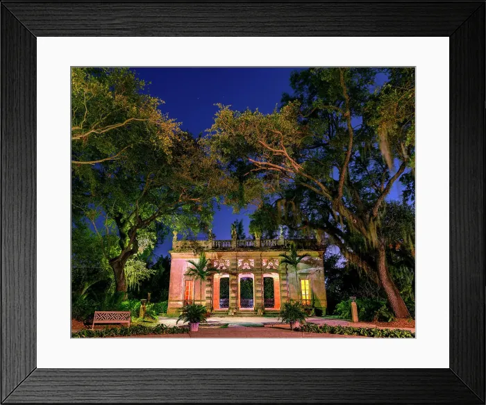 Framed Print : Vizacaya Museum and Garden, Coral Gables, Miami, Florida, USA Framed Print : Vizacaya Museum and Garden, Coral Gables, Miami, Florida, USA