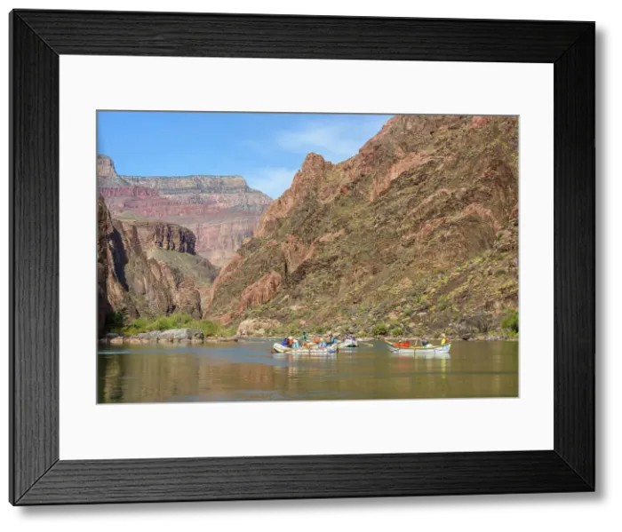 Framed Print : Rafting the Colorado River in the Grand Canyon above Hermit Rapids, Grand Canyon National Park, Arizona, USA Framed Print : Rafting the Colorado River in the Grand Canyon above Hermit Rapids, Grand Canyon National Park, Arizona, USA