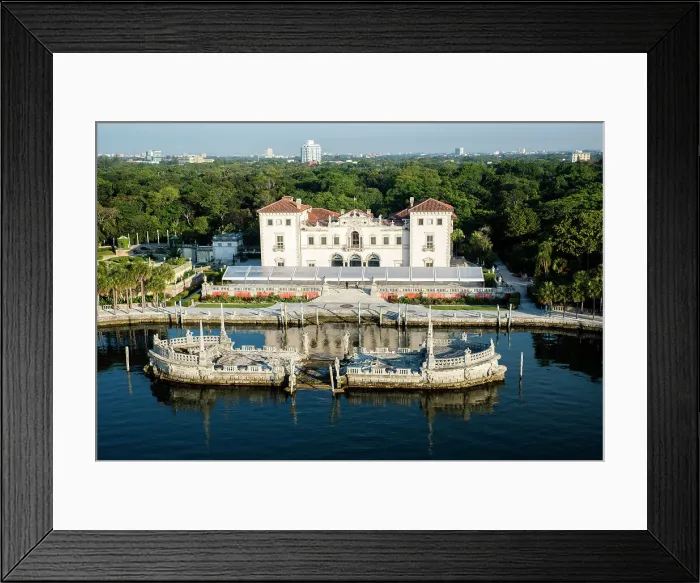 Framed Print : Vizcaya Museum and Garden, Miami, Florida, USA Framed Print : Vizcaya Museum and Garden, Miami, Florida, USA