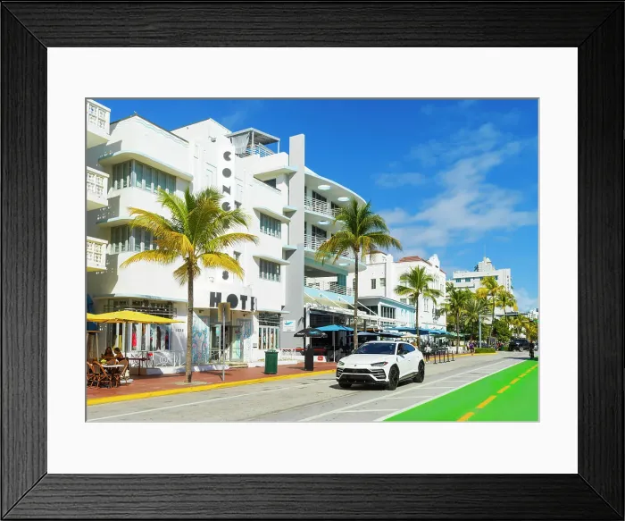 Framed Print : Lamborghini Urus, Art Deco District Ocean Drive, South Beach, Miami Beach, Miami, Florida, USA Framed Print : Lamborghini Urus, Art Deco District Ocean Drive, South Beach, Miami Beach, Miami, Florida, USA