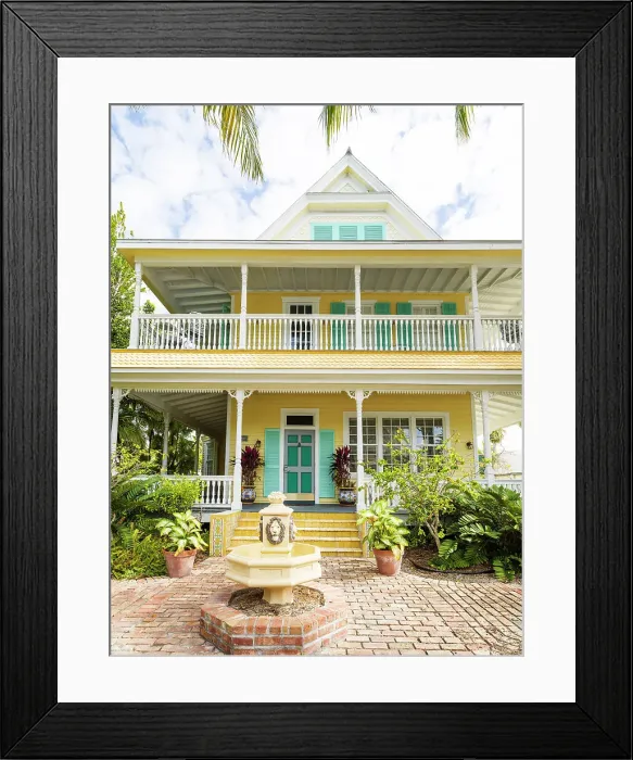 Framed Print : Southernmost House Hotel, Key West, Florida, USA Framed Print : Southernmost House Hotel, Key West, Florida, USA