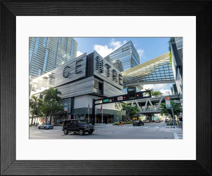 Framed Print : Brickell City Center Modern Shopping Mall and Business Complex in Downtown Miami, Miami, South Florida, USA Framed Print : Brickell City Center Modern Shopping Mall and Business Complex in Downtown Miami, Miami, South Florida, USA