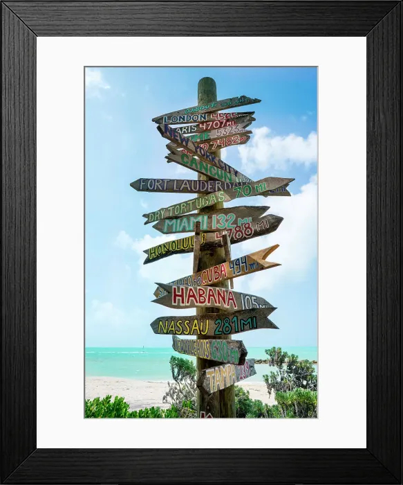 Framed Print : Fort Zachary Beach, Wooden Markers, Key West, South Florida, Florida, USA Framed Print : Fort Zachary Beach, Wooden Markers, Key West, South Florida, Florida, USA