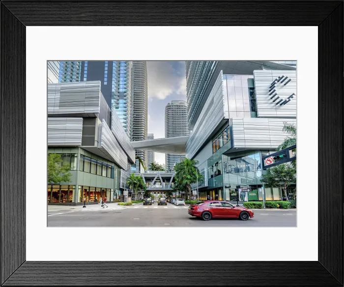 Framed Print : Brickell City Center Modern Shopping Mall and Business Complex in Downtown Miami, Miami, South Florida, USA Framed Print : Brickell City Center Modern Shopping Mall and Business Complex in Downtown Miami, Miami, South Florida, USA
