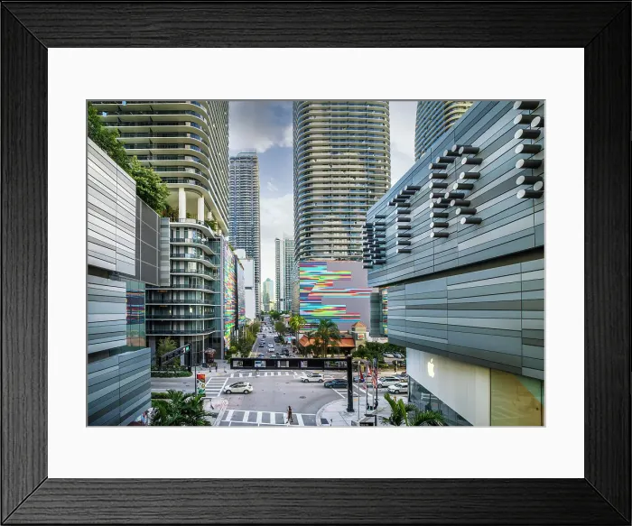 Framed Print : Brickell City Center Modern Shopping Mall and Business Complex in Downtown Miami, Miami, South Florida, USA Framed Print : Brickell City Center Modern Shopping Mall and Business Complex in Downtown Miami, Miami, South Florida, USA
