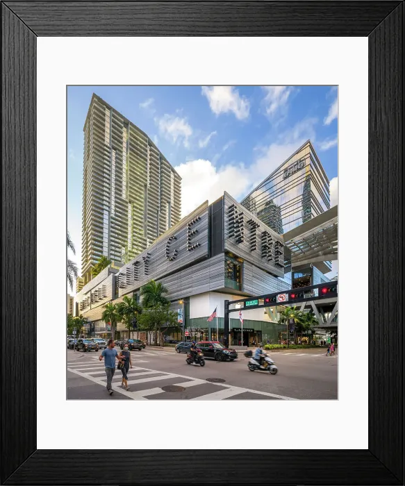 Framed Print : Brickell City Center, Downtown Modern Shopping Mall and Business Complex in Downtown Miami, Miami, South Florida, USA Framed Print : Brickell City Center, Downtown Modern Shopping Mall and Business Complex in Downtown Miami, Miami, South Florida, USA