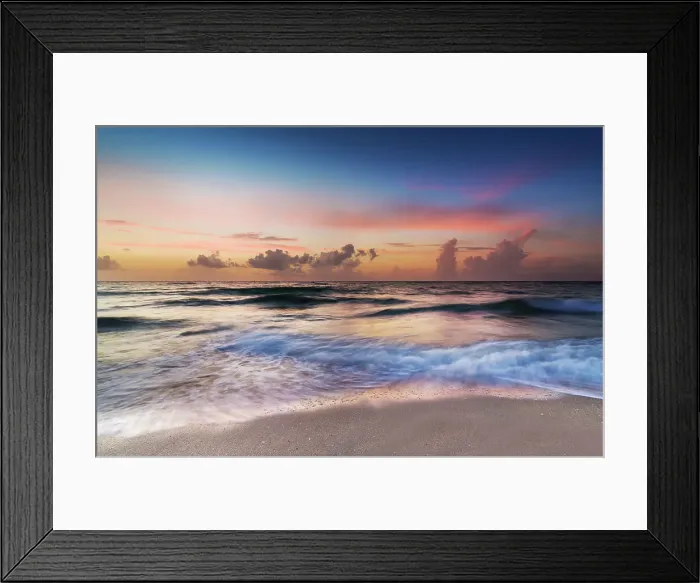Framed Print : Hollywood Beach Hollywood Miami, South Florida, USA