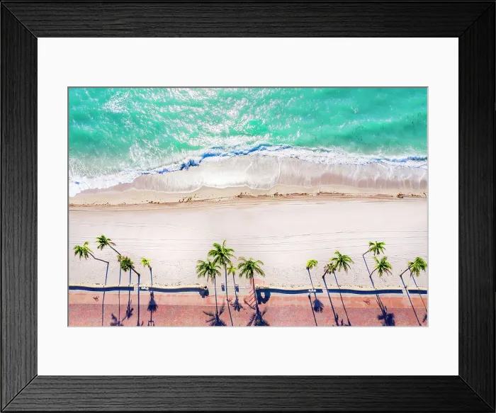 Framed Print : Hollywood Beach, Broward, Florida, USA Framed Print : Hollywood Beach, Broward, Florida, USA