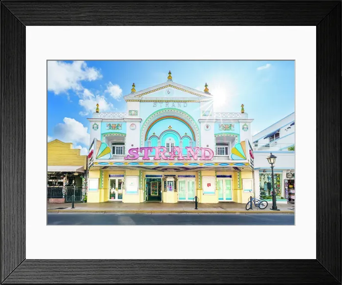 Framed Print : Strand, Duval Street, Key West, Florida, USA Framed Print : Strand, Duval Street, Key West, Florida, USA