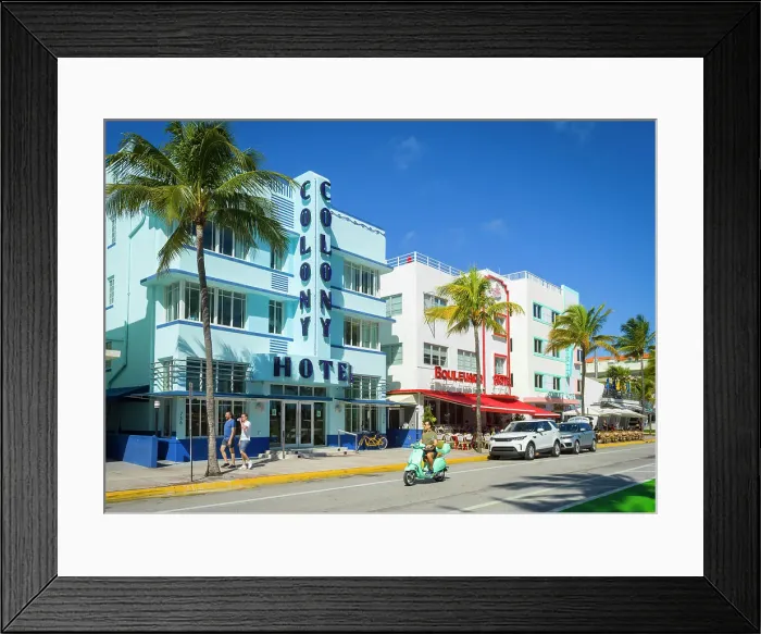 Framed Print : Vespa, Art Deco District Ocean Drive, South Beach, Miami Beach, Miami, Florida, USA Framed Print : Vespa, Art Deco District Ocean Drive, South Beach, Miami Beach, Miami, Florida, USA