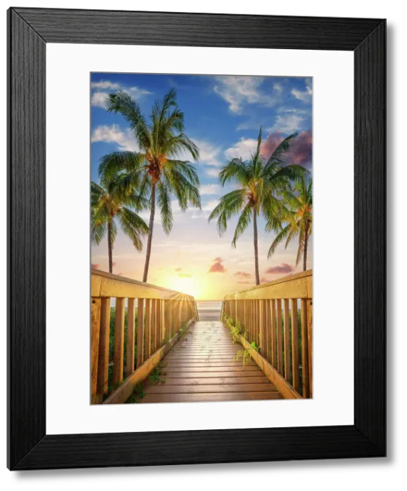Framed Print : Hollywood Beach, North Miami, Miami, Broward, Florida, USA Framed Print : Hollywood Beach, North Miami, Miami, Broward, Florida, USA