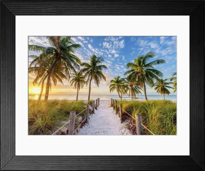 Framed Print : Smathers Beach Sunrise Key West, Florida, USA Framed Print : Smathers Beach Sunrise Key West, Florida, USA