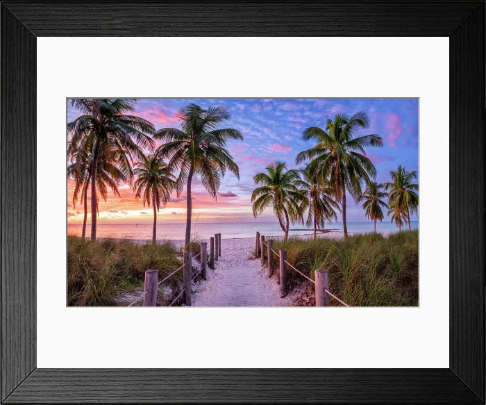 Framed Print : Smathers Beach Sunrise Key West, Florida, USA Framed Print : Smathers Beach Sunrise Key West, Florida, USA