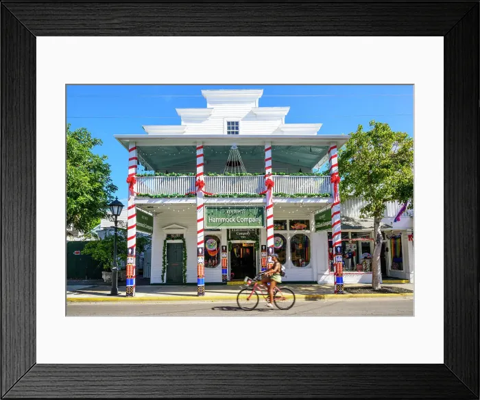 Framed Print : People in Duval Street Key West, Florida, USA Framed Print : People in Duval Street Key West, Florida, USA