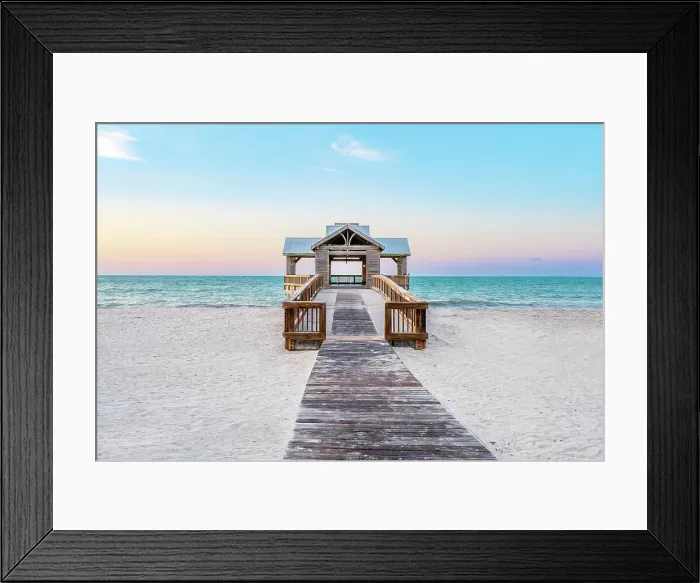 Framed Print : The Reach Hotel, Wooden Pier at Sunrise Key West, South Florida, Florida, USA Framed Print : The Reach Hotel, Wooden Pier at Sunrise Key West, South Florida, Florida, USA
